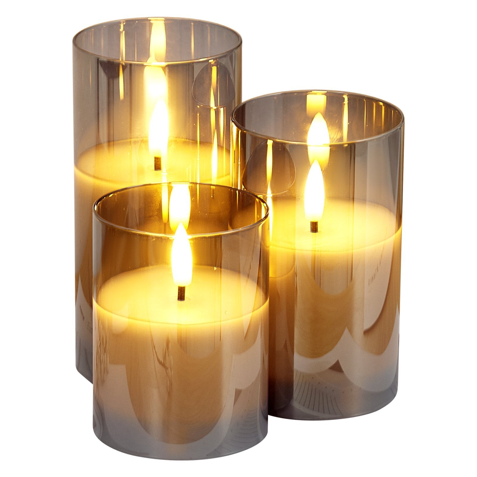 Flameless LED Candles 3 Pack Battery Operated Candles