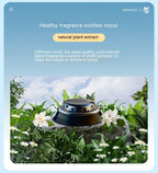 Portable Kinetic Car Air Freshener Solar Powered Double