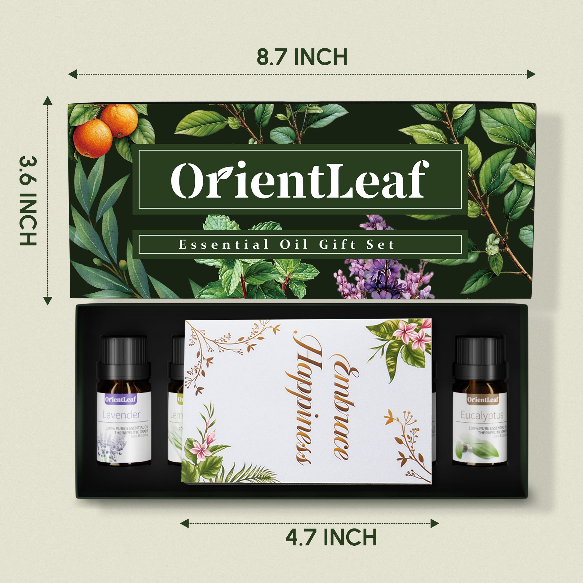 Essential Oils for Diffusers, 100% Natural Plant Extracts Six Scents