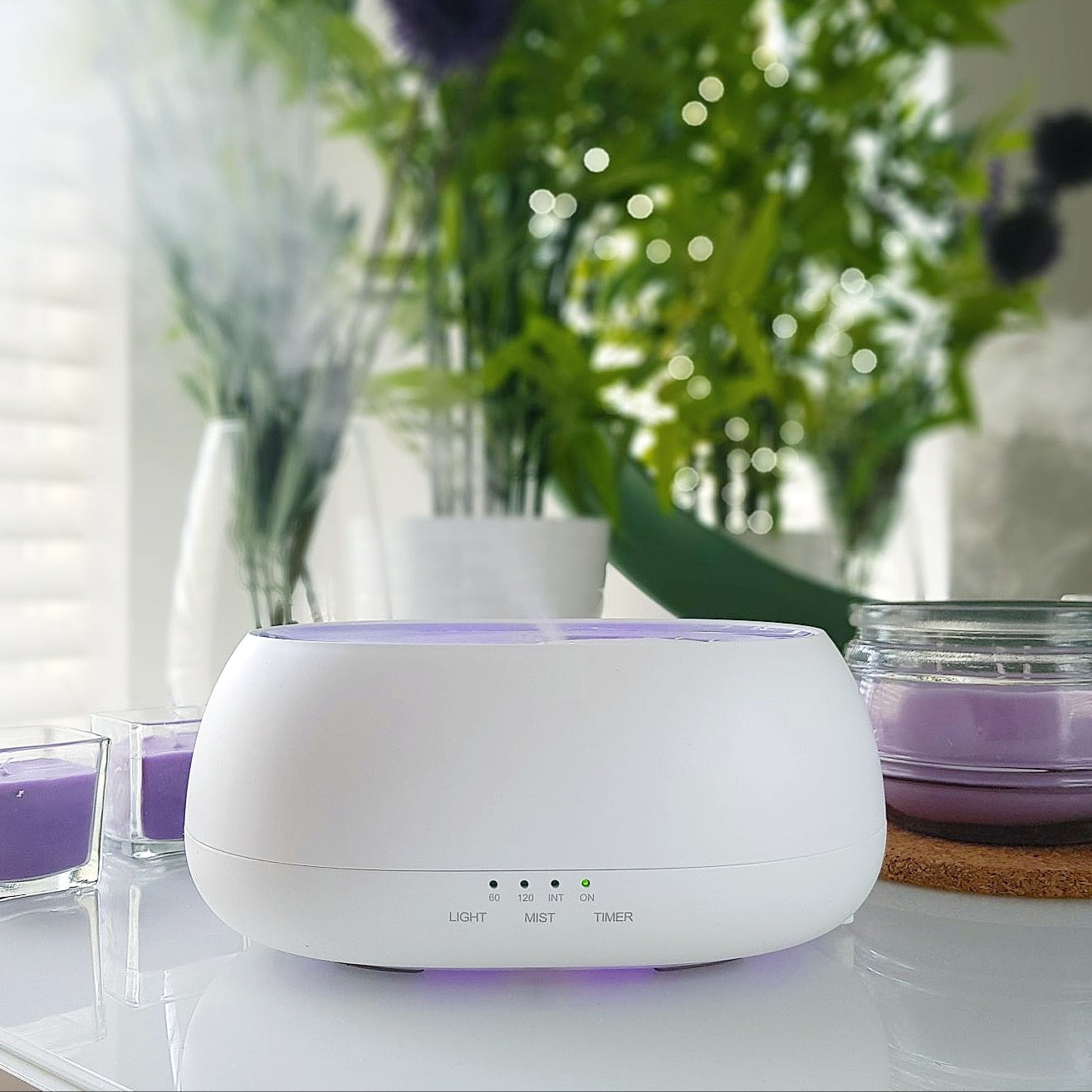 HOMEFISH Aroma Diffuser 500ml Ultrasonic  Diffuser