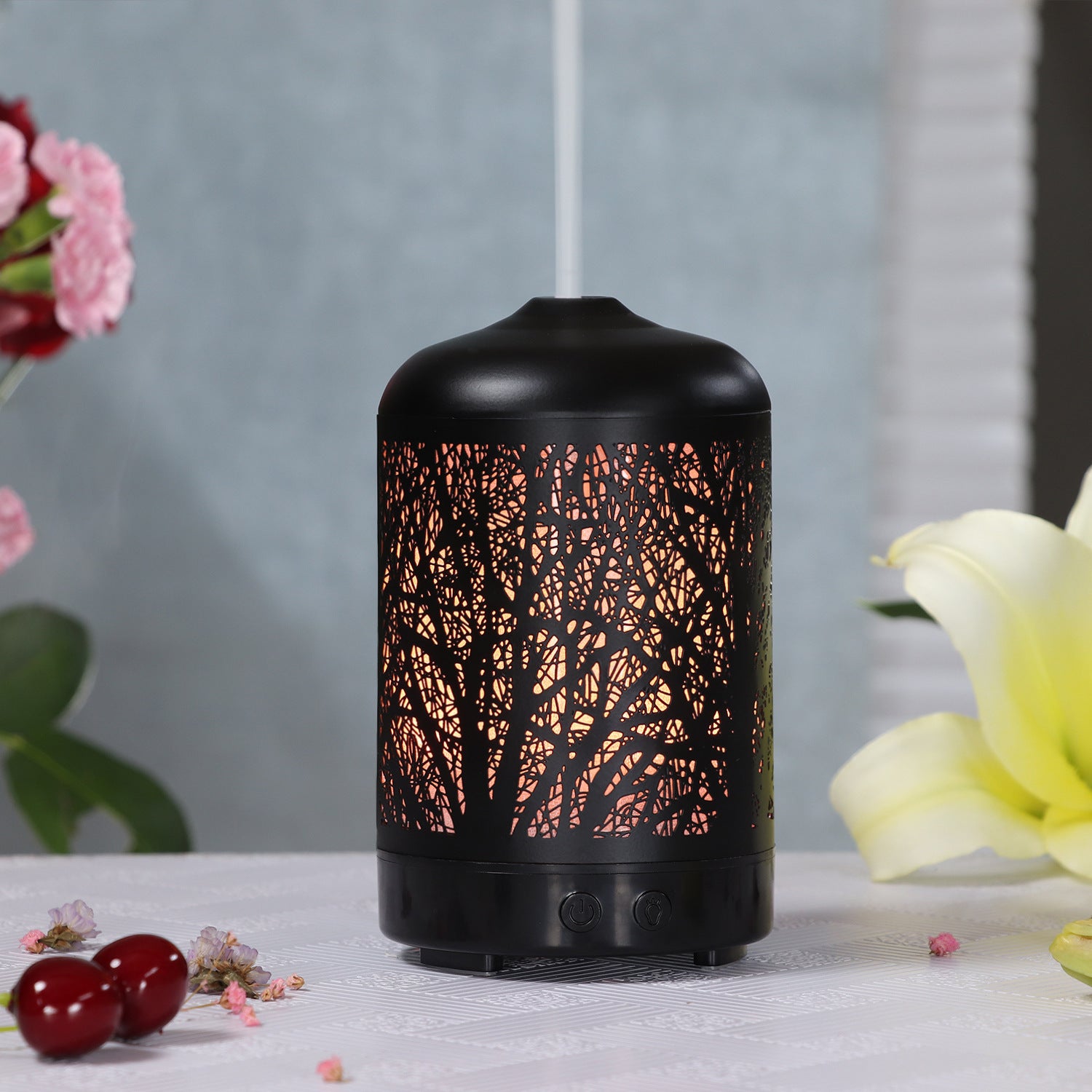 LED gradient oil diffuser aromatherapy machine