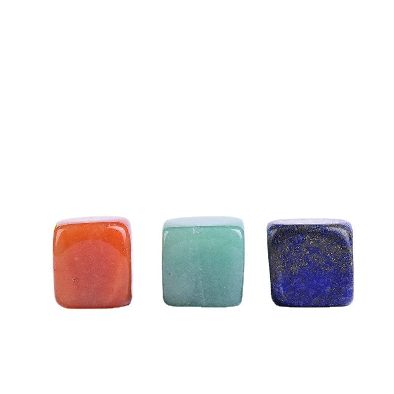 Natural Crystal Cube Rough Polishing Aromatherapy Stone
