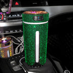 Luxury Diamond Car Humidifier LED Light Car Diffuser Auto