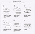 HOMEFISH Aroma Diffuser 500ml Ultrasonic  Diffuser