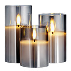 Flameless LED Candles 3 Pack Battery Operated Candles