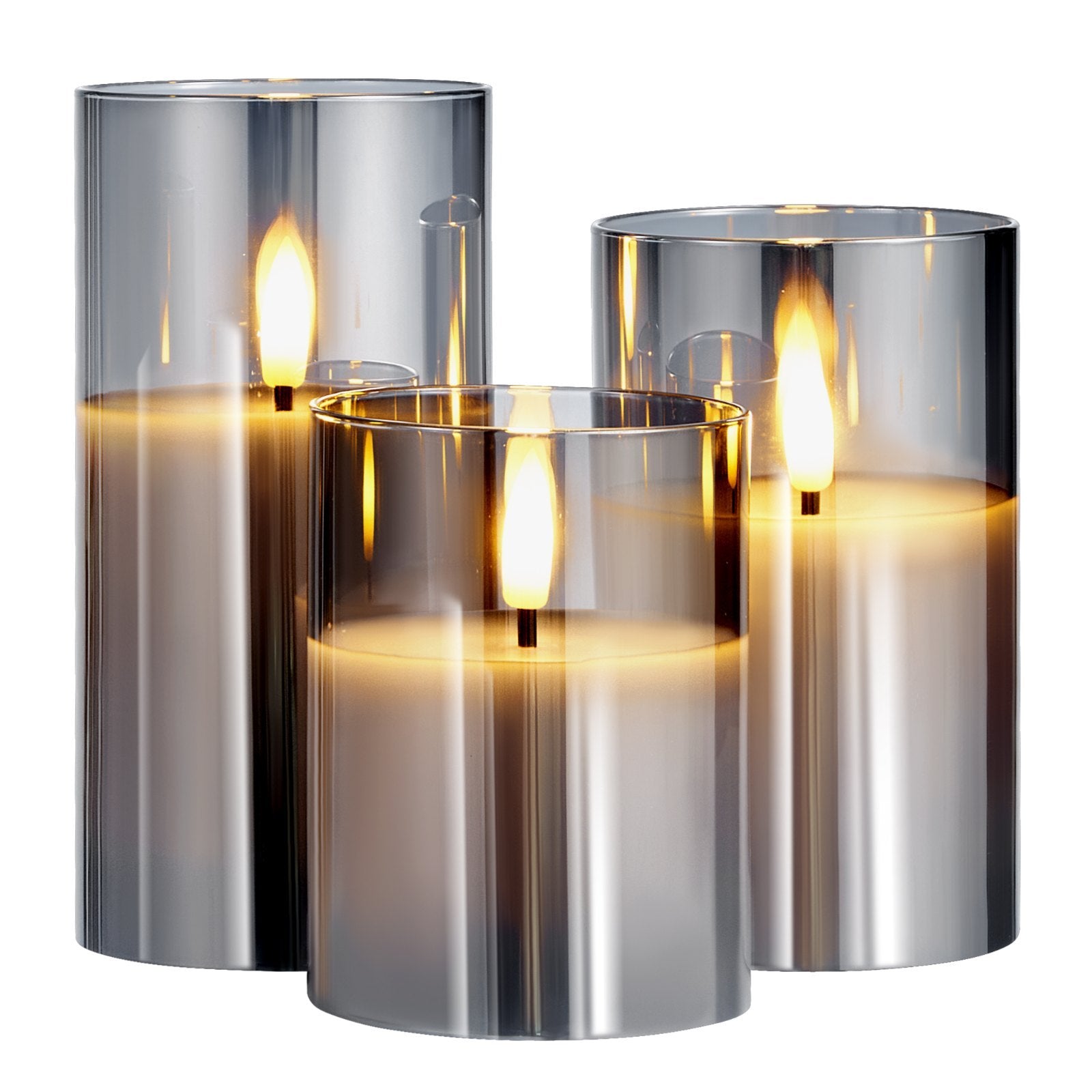 Flameless LED Candles 3 Pack Battery Operated Candles