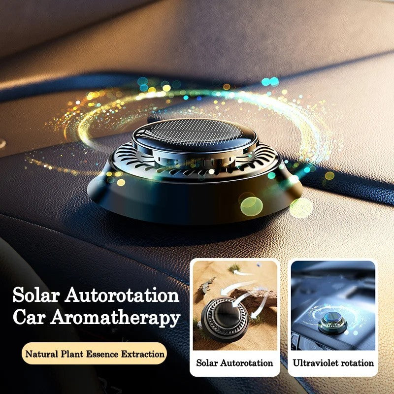 Portable Kinetic Car Air Freshener Solar Powered Double