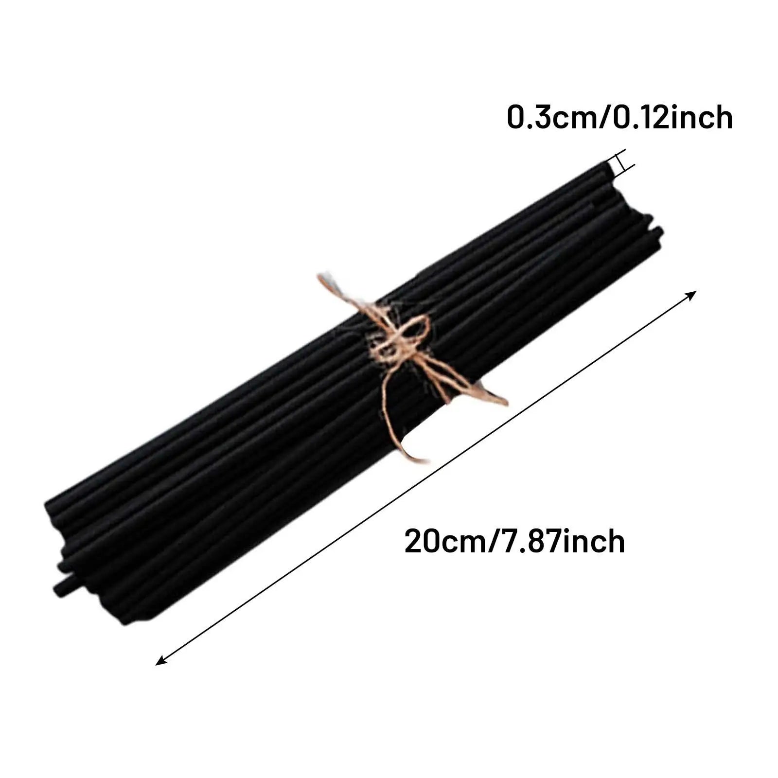 100Pcs Reed Diffuser Sticks Set 3mm 8inch Fiber Reed Diffuser Sticks