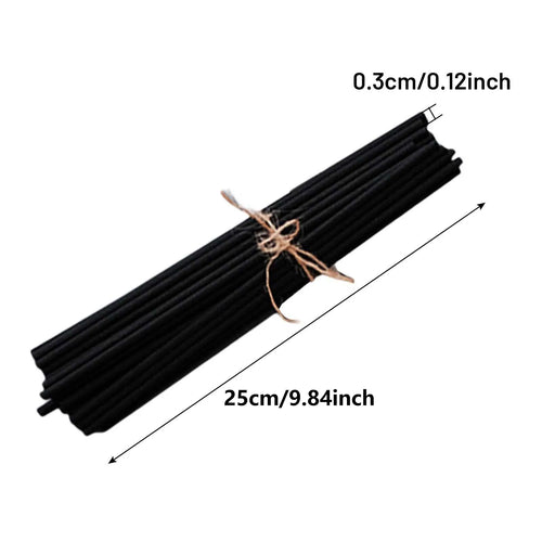 100Pcs Reed Diffuser Sticks Set 3mm 8inch Fiber Reed Diffuser Sticks