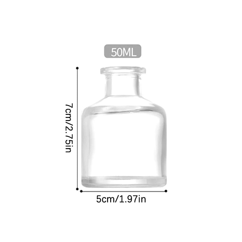 50ml Home Fragrance Diffuser empty Bottle Party Gifts Glass Container