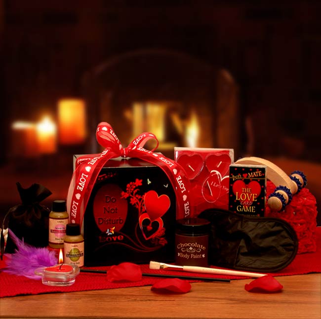 The Game of Love Romantic Care Package - valentines day candy -