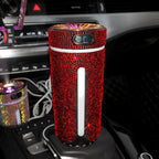 Luxury Diamond Car Humidifier LED Light Car Diffuser Auto