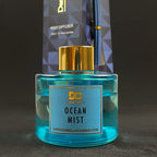 DANIELLA'S CANDLES Ocean Mist Reed Diffuser Set Blue 3.4oz/100mL