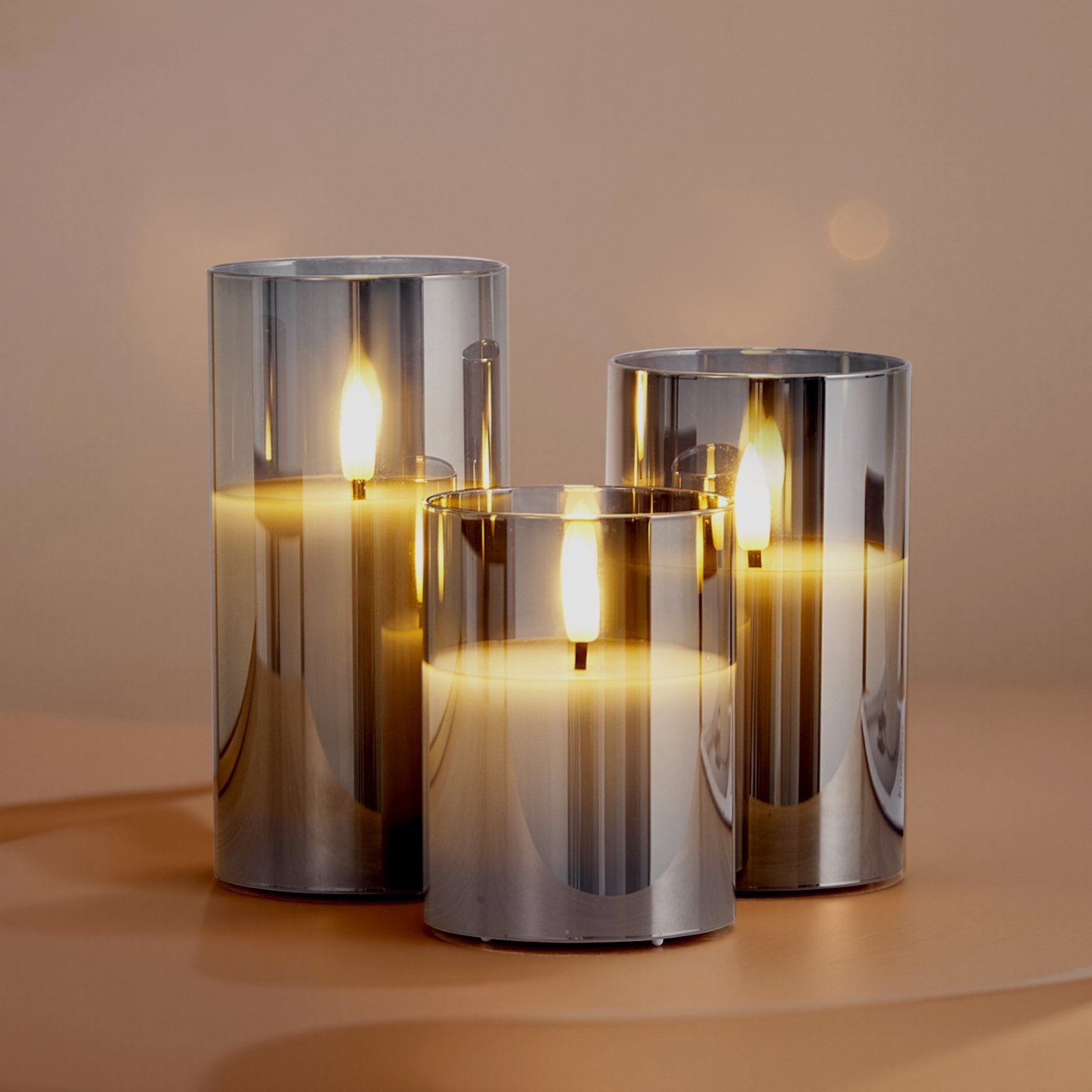 Flameless LED Candles 3 Pack Battery Operated Candles