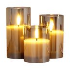 Flameless LED Candles 3 Pack Battery Operated Candles