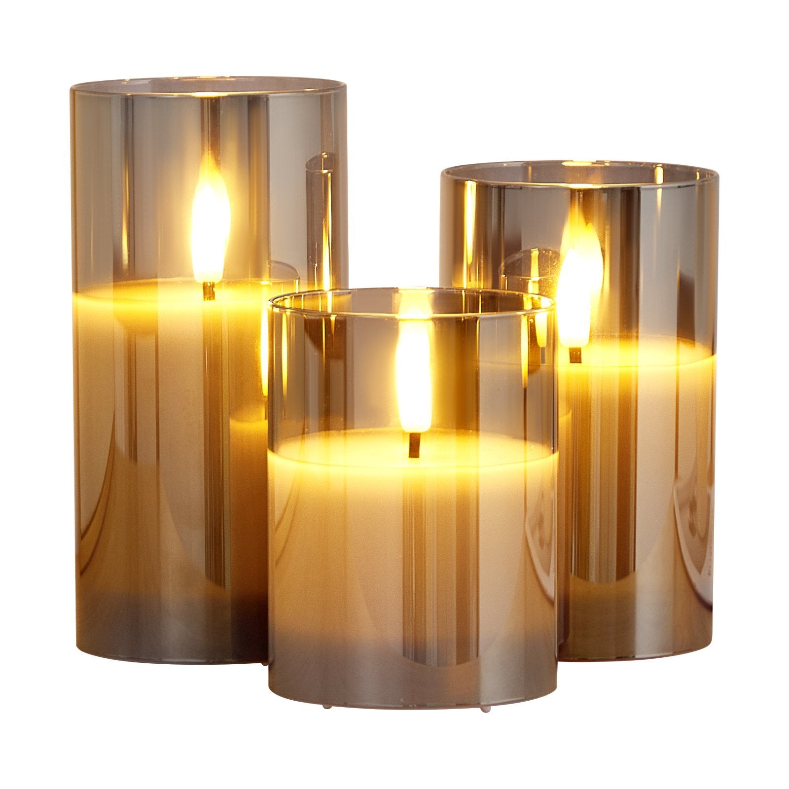 Flameless LED Candles 3 Pack Battery Operated Candles